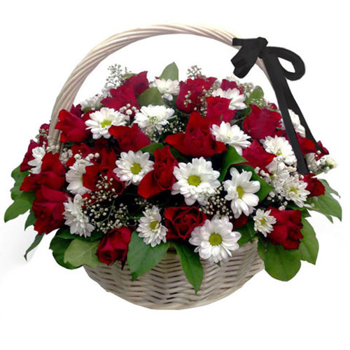 корзина цветов на похороны в Житомире