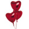 Фото товара 3 фольгированных шарика в форме сердца в Житомире
