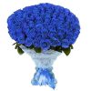 Фото товара 101 синяя роза (крашеная) в Житомире