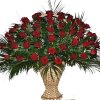 Фото товара Траурная корзина роз в Житомире